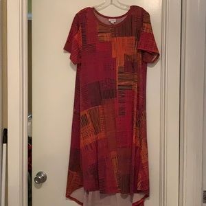 Women’s Lularoe Carly dress, like new